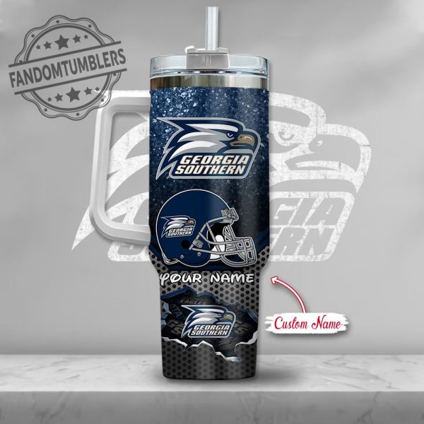 Ncaa Georgia Southern Eagles Mickey Mouse Stanley Cup 40 Oz Tumbler With Handle fandomtumblers 3