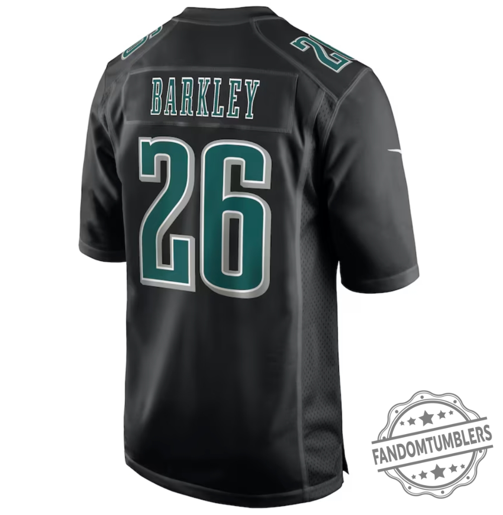 Saquon Barkley Eagles Nike Super Bowl Lix Game Jersey 5 Saquon Barkley Eagles Nike Super Bowl LIX Game Jersey